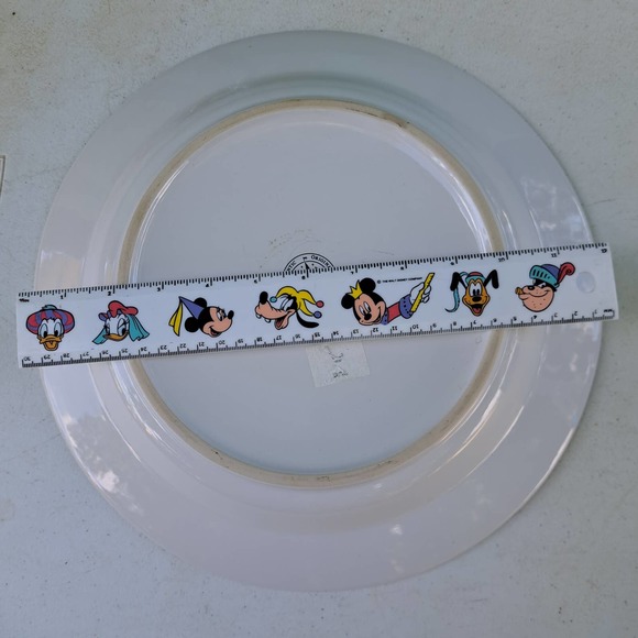 VINTAGE RARE 12.5 inch Mickey Serving Platter 2 inches deep - Picture 7 of 8